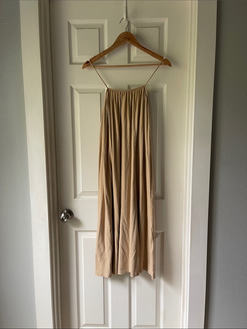 Zara Tan Midi Dress